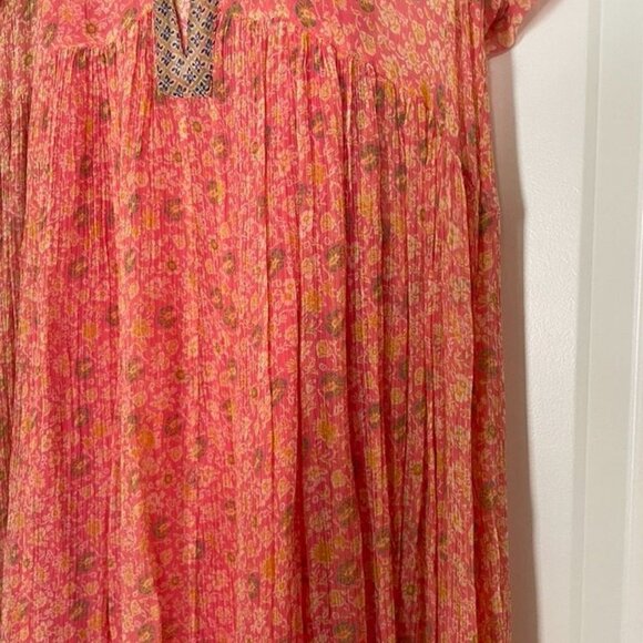 Maeve Morning Glory Swing Dress in Pink - Size 4 - Picture 8 of 9